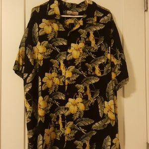 Tommy Bahama Mens Floral Polo Shirt Size 3XL